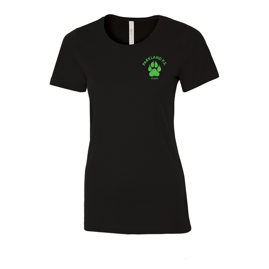 Parkland STAFF Ladies Round Neck Cotton Tee