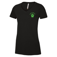 Load image into Gallery viewer, Parkland STAFF Ladies V-Neck Cotton Tee