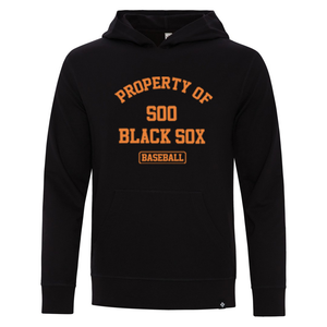 Property Of Soo Black Sox KOI Element Pullover Hooded Fleece