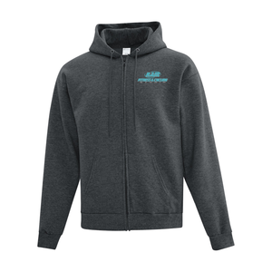 RAM Fitness & Cycling Everyday Fleece Full Zip Hooded Sweatshirt