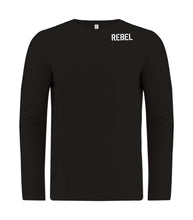 Load image into Gallery viewer, REBEL GYM Small Logo Adult Long Sleeve