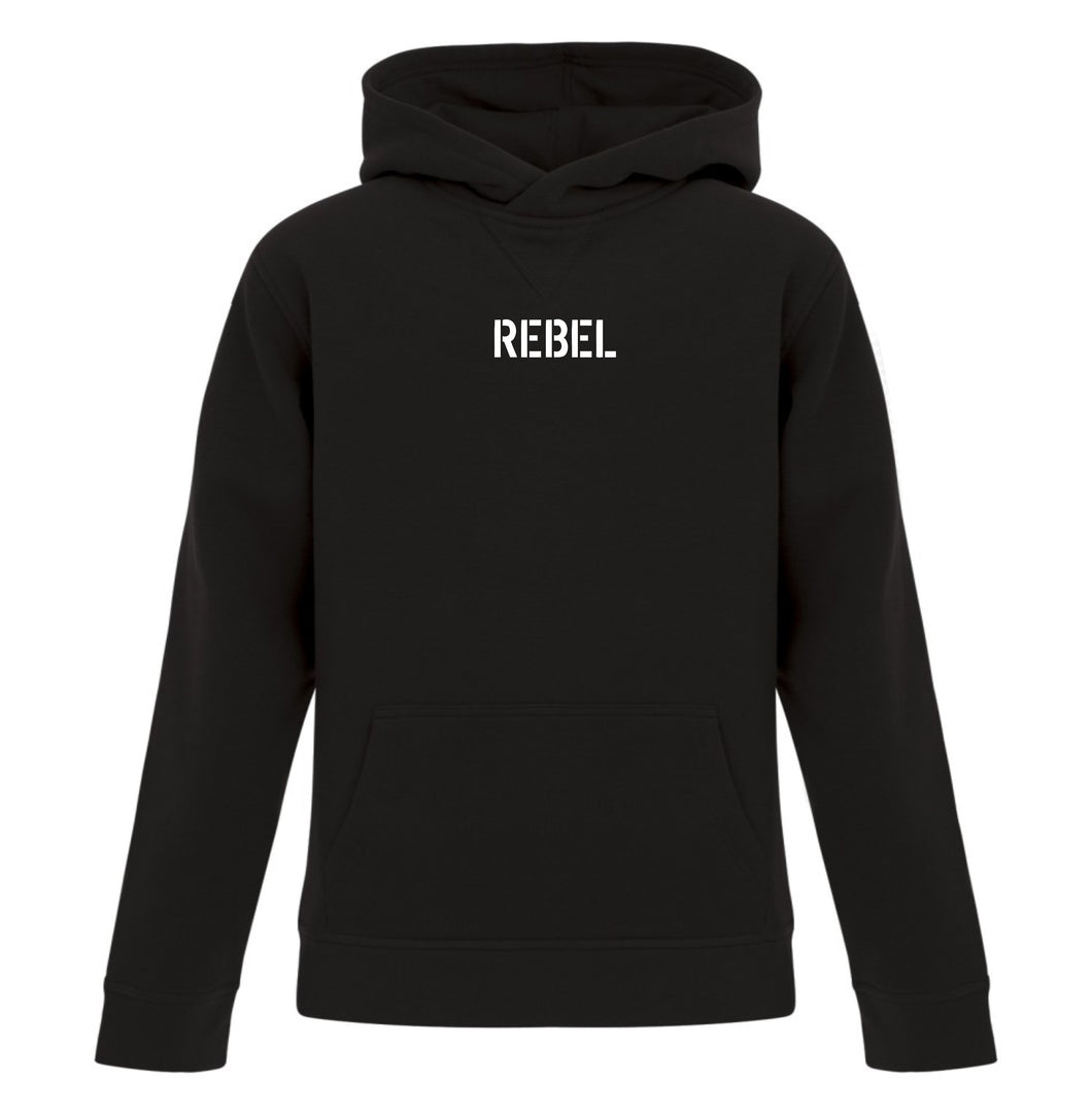 REBEL GYM Logo Youth Hoodie