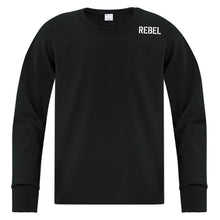 Load image into Gallery viewer, REBEL GYM Small Logo Youth Long Sleeve