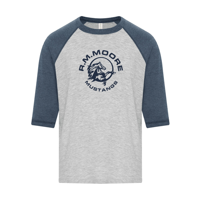 R.M. Moore Ring Spun Youth Baseball Tee