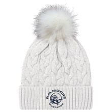 Load image into Gallery viewer, R.M. Moore Faux Fur Pom Pom Toque