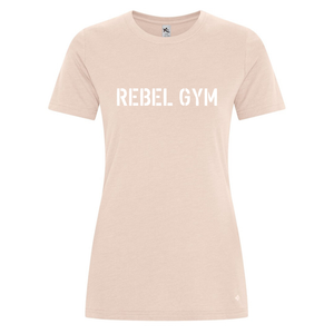 REBEL GYM Full Chest Ladies T-Shirt