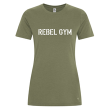 Load image into Gallery viewer, REBEL GYM Full Chest Ladies T-Shirt