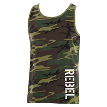 Load image into Gallery viewer, REBEL GYM Left Chest Logo Unisex Tank