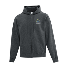 Load image into Gallery viewer, Sault College Facilities Fleece Hooded Full Zip Sweatshirt