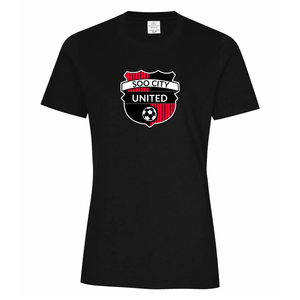 Soo City United Everyday Ring Spun Cotton Ladies Tee