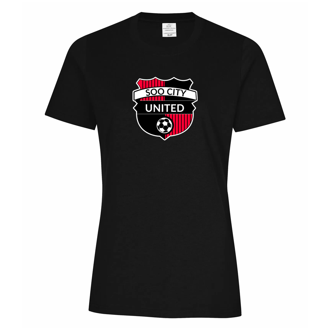 Soo City United Everyday Ring Spun Cotton Ladies Tee