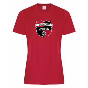 Soo City United Everyday Ring Spun Cotton Ladies Tee