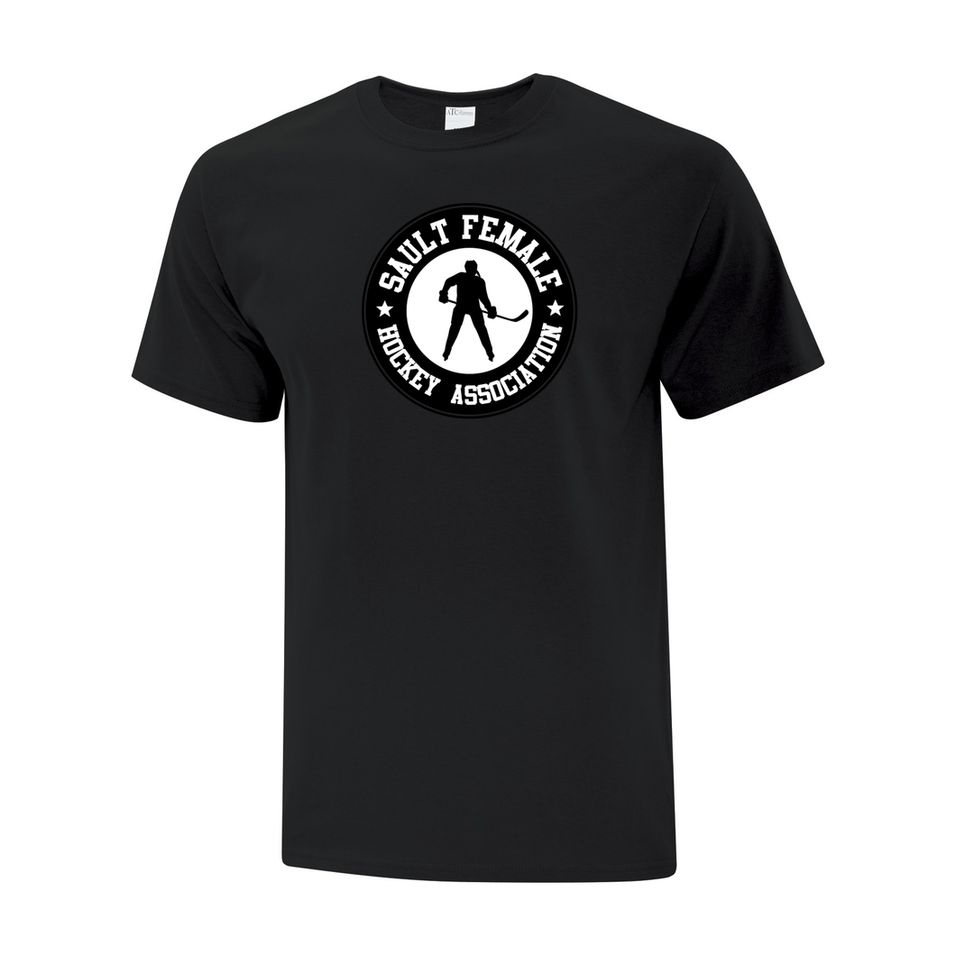 Sault Female Hockey Association Everyday Cotton Adult Tee
