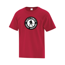 Load image into Gallery viewer, Sault Female Hockey Association Everyday Cotton Youth Tee
