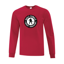 Load image into Gallery viewer, Sault Female Hockey Association Adult Long Sleeve Tee
