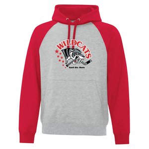 Sault Female Hockey Association Everyday Fleece Adult 2-Tone Hooded Sweatshirt