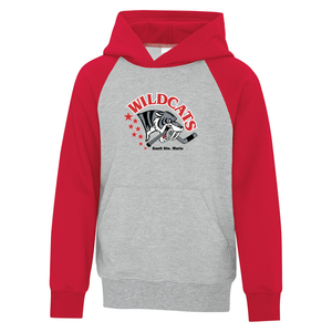 Sault Female Hockey Association Everyday Fleece Youth 2-Tone Hooded Sweatshirt