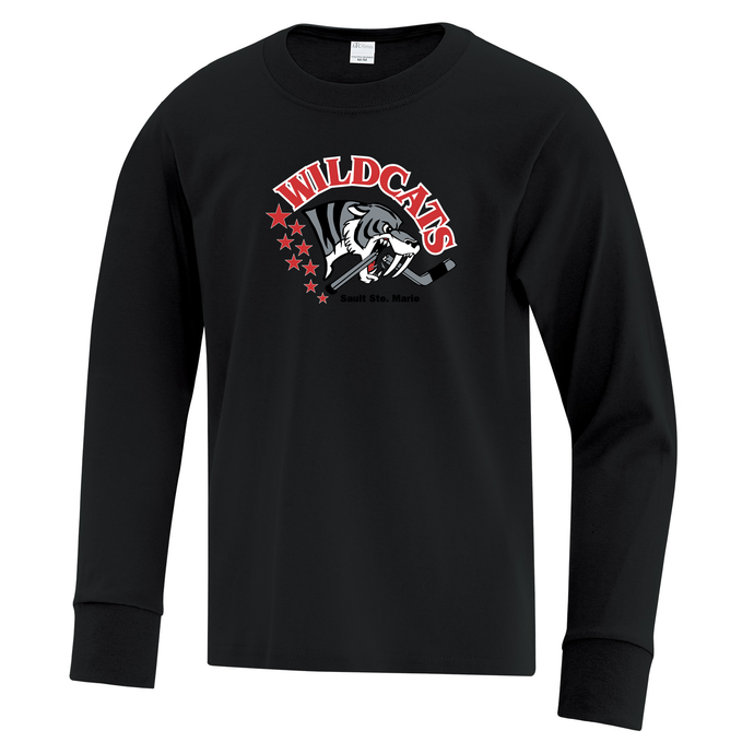Sault Female Hockey Association Everyday Cotton Youth Long Sleeve Tee