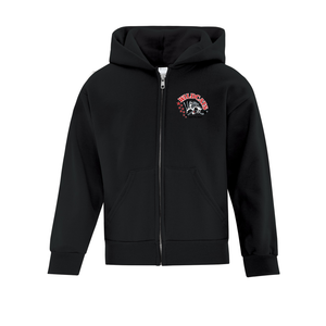 Sault Female Hockey Association Everyday Fleece Youth Full Zip Hooded Sweatshirt