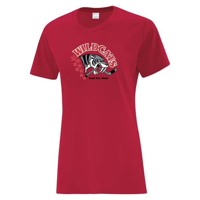 Sault Female Hockey Association Everyday Cotton Ladies Tee