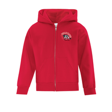 Load image into Gallery viewer, Sault Female Hockey Association Everyday Fleece Youth Full Zip Hooded Sweatshirt