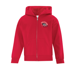 Sault Female Hockey Association Everyday Fleece Youth Full Zip Hooded Sweatshirt