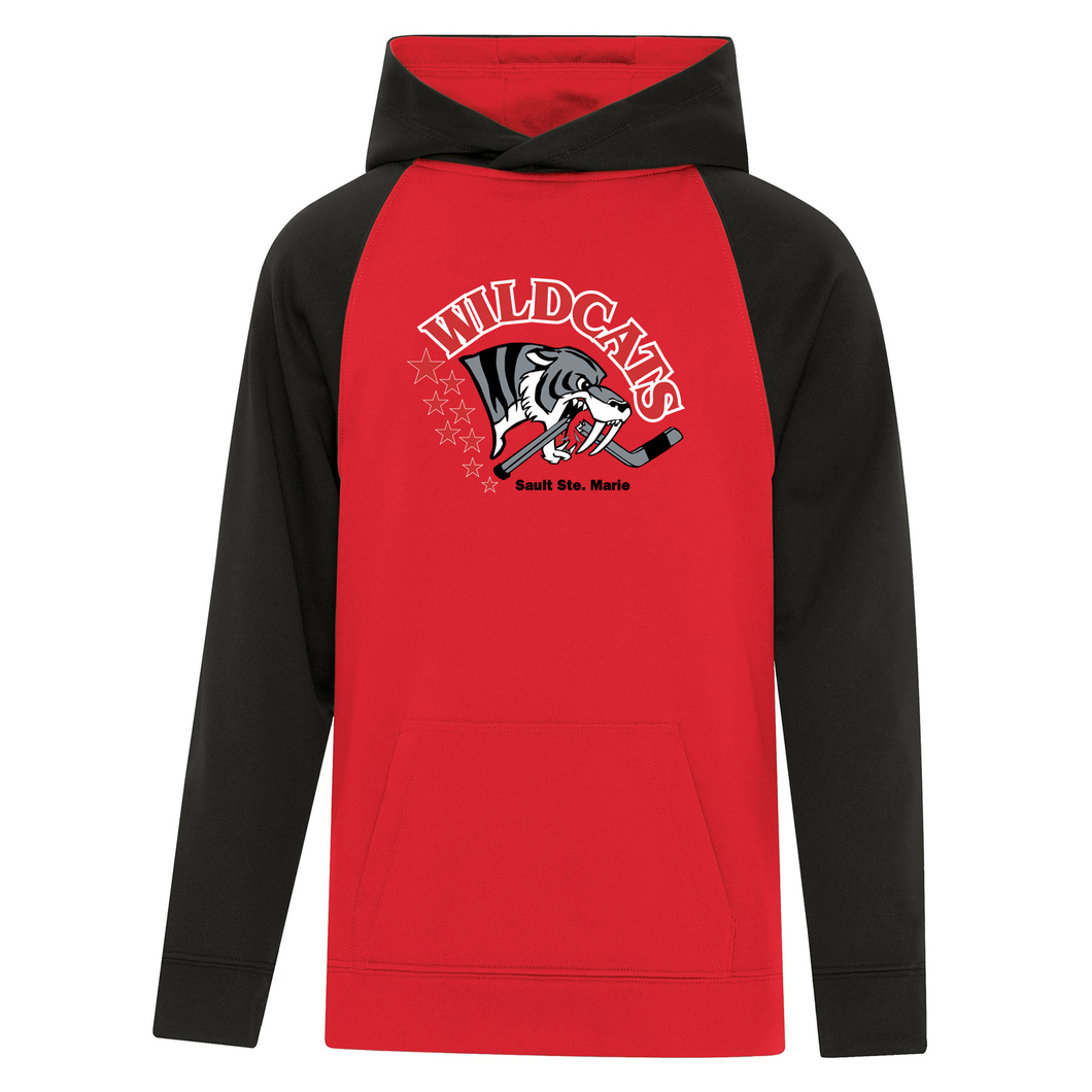 Sault Female Hockey Association Game Day Youth 2-Tone Hooded Sweatshirt
