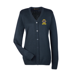 St. Joseph Island Lions Club Pilbloc™ V-Neck Button Down Ladies Cardigan