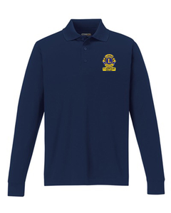 St Joseph Island Lions Club Pinnacle Performance Long Sleeve Piqué Polo
