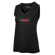 Load image into Gallery viewer, SMC Proud Parent Pro Team Sleeveless V-Neck Ladies Tee