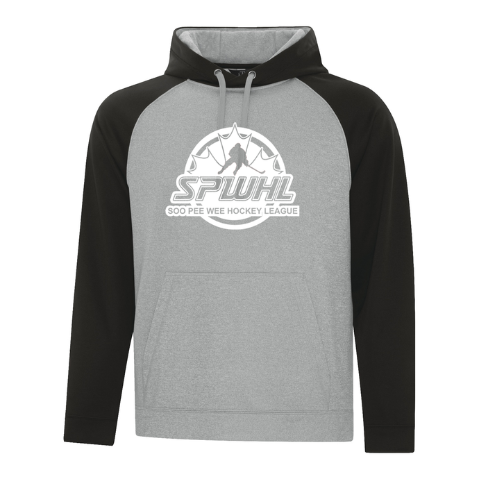 SPWHL Game Day Fleece Two Tone Adult Hooded Sweatshirt