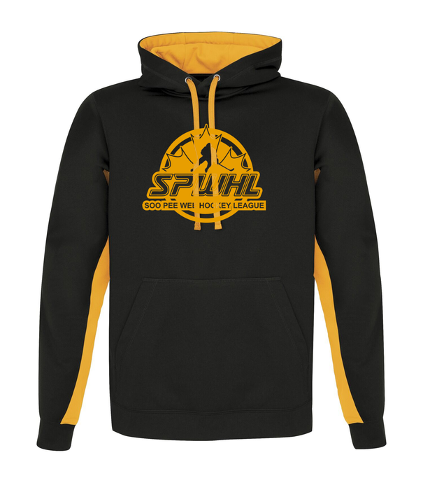SPWHL Game Day Fleece Colour Block Adult Hooded Sweatshirt