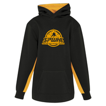 Load image into Gallery viewer, SPWHL Game Day Fleece Colour Block Youth Hooded Sweatshirt