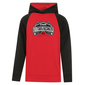 SPWHL Extravaganza 2023 Game Day Fleece Two Tone Youth Hooded Sweatshirt