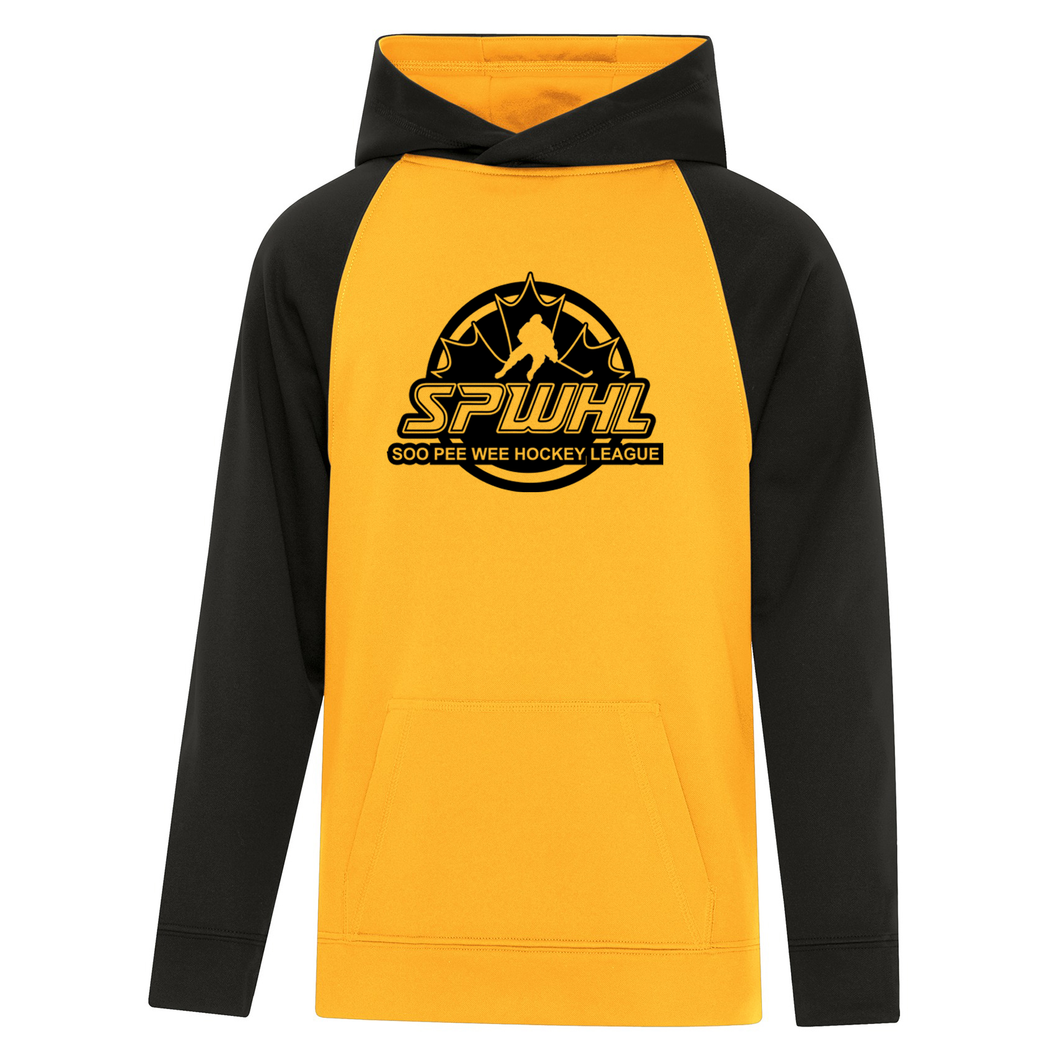 SPWHL Game Day Fleece Two Tone Youth Hooded Sweatshirt