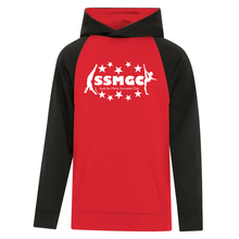 Load image into Gallery viewer, SSMGC Game Day Youth 2-Tone Hooded Sweatshirt