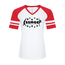 Load image into Gallery viewer, SSMGC Ring Spun Ladies Baseball Tee