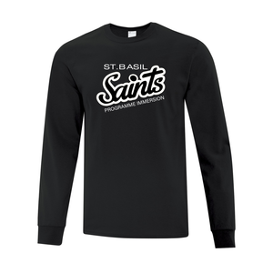 St. Basil French Immersion Spirit Wear Adult Long Sleeve Tee