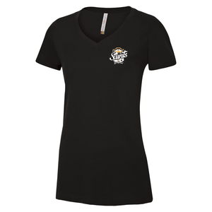 St. Basil STAFF Ladies V-Neck Cotton Tee