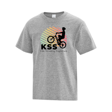 Load image into Gallery viewer, Sault Cycling Club Kids Shredding Singletrack Youth Tees