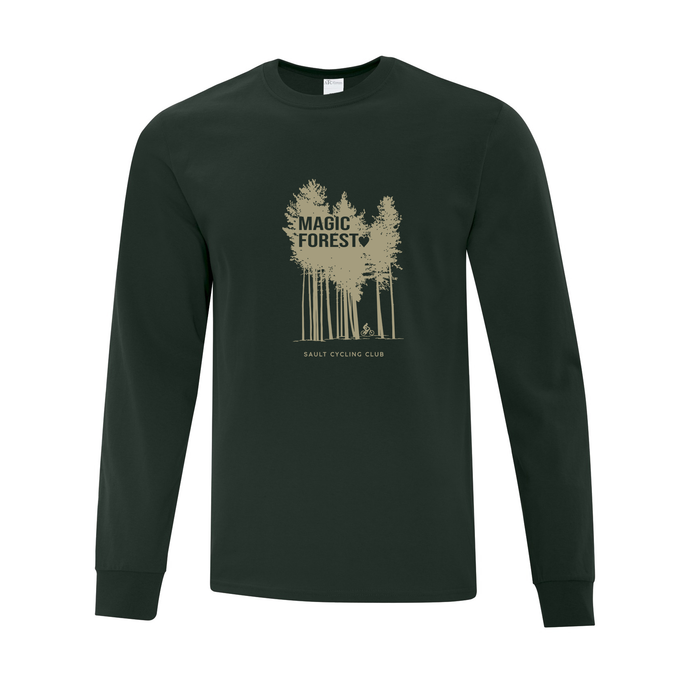 Sault Cycling Club Magic Forest Cotton Long Sleeve Tee