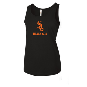 Soo Black Sox Ring Spun Ladies Tank