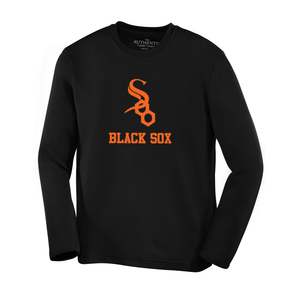 Soo Black Sox Pro Team Long Sleeve Youth Tee