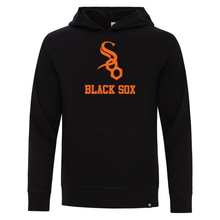 Load image into Gallery viewer, Soo Black Sox KOI Element Pullover Hooded Fleece