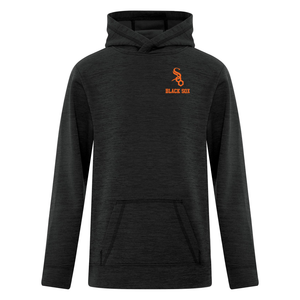 Soo Black Sox Dynamic Heather Fleece Hooded Youth Sweatshirt