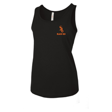 Load image into Gallery viewer, Soo Black Sox Ring Spun Ladies Tank