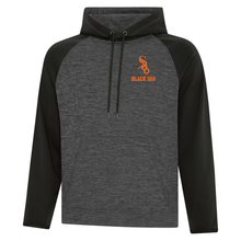 Load image into Gallery viewer, Soo Black Sox Dynamic Heather Fleece Two-Tone Hoodie