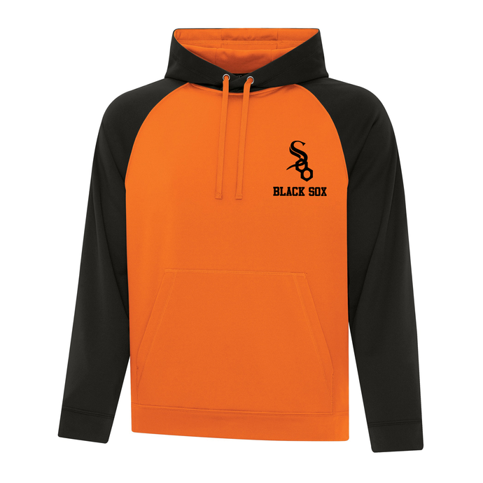 Soo Black Sox Game Day Fleece Two Toned Hoodie