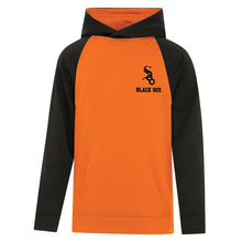 Load image into Gallery viewer, Soo Black Sox Game Day Fleece Two Toned Youth Hoodie