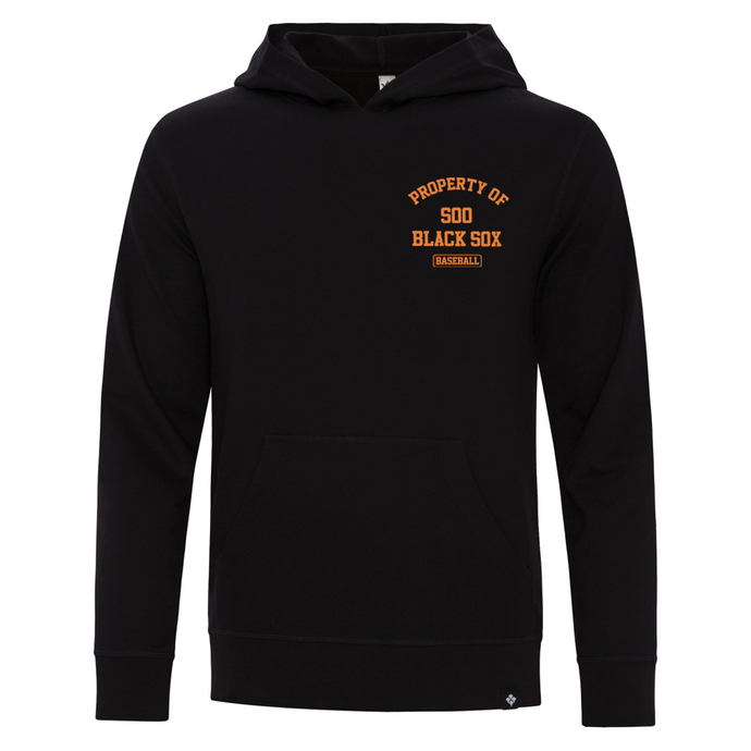 Property Of Soo Black Sox KOI Element Pullover Hooded Fleece